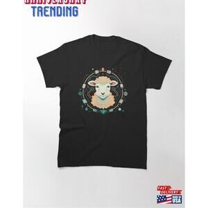 Sheep In Ornament Love Sheeps Classic Tshirt